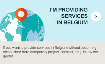 I'm providing services in Belgium